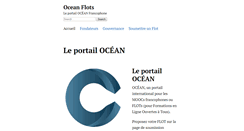 Desktop Screenshot of ocean-flots.org